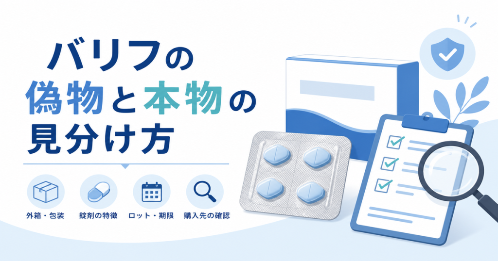 バリフの偽物と本物の見分け方