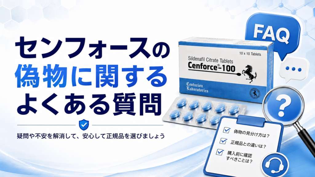 センフォースの偽物に関するよくある質問