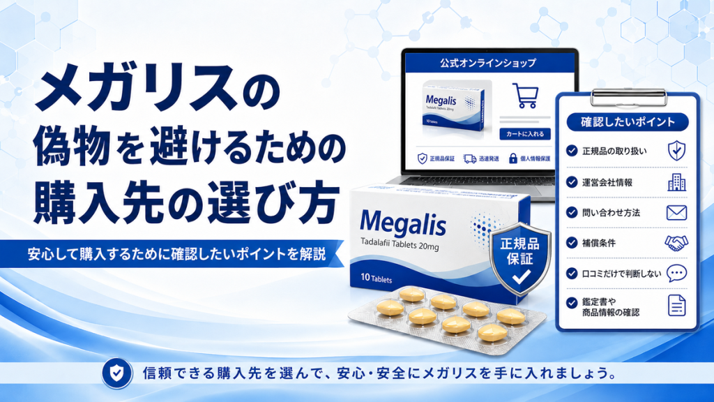 メガリスの偽物を避けるための購入先の選び方