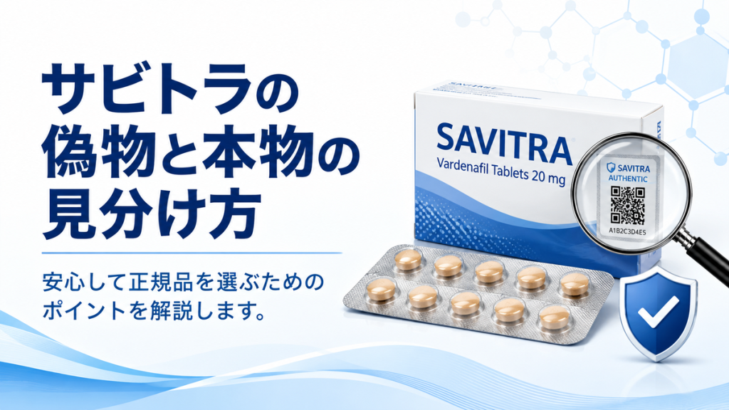 サビトラの偽物と本物の見分け方