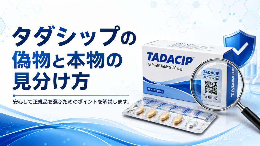 タダシップの偽物と本物の見分け方