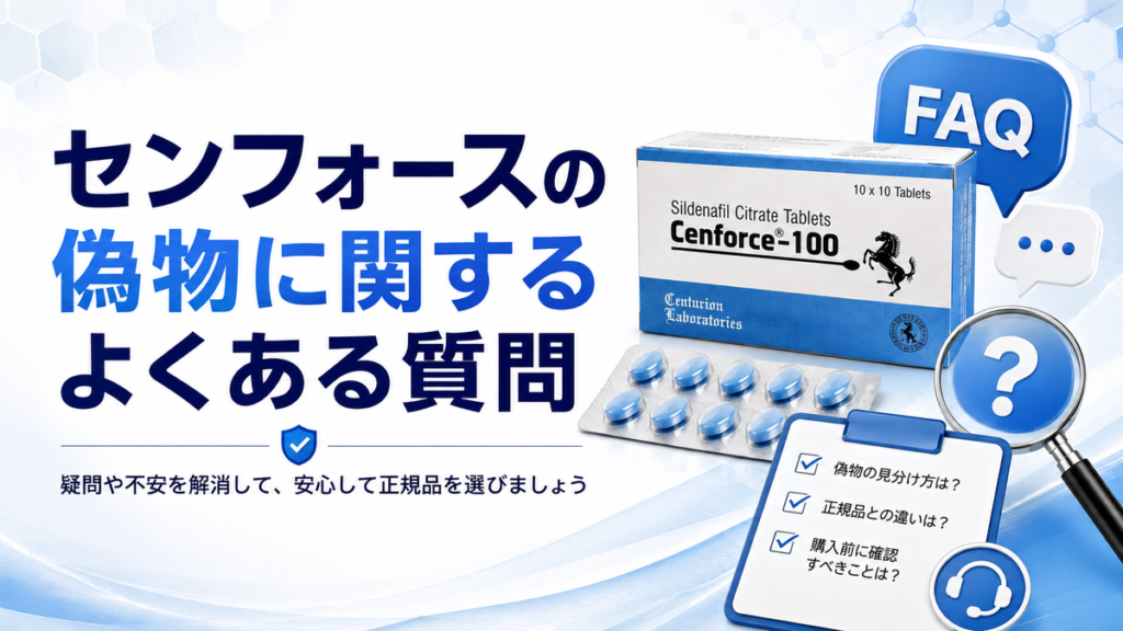 センフォースの偽物に関するよくある質問
